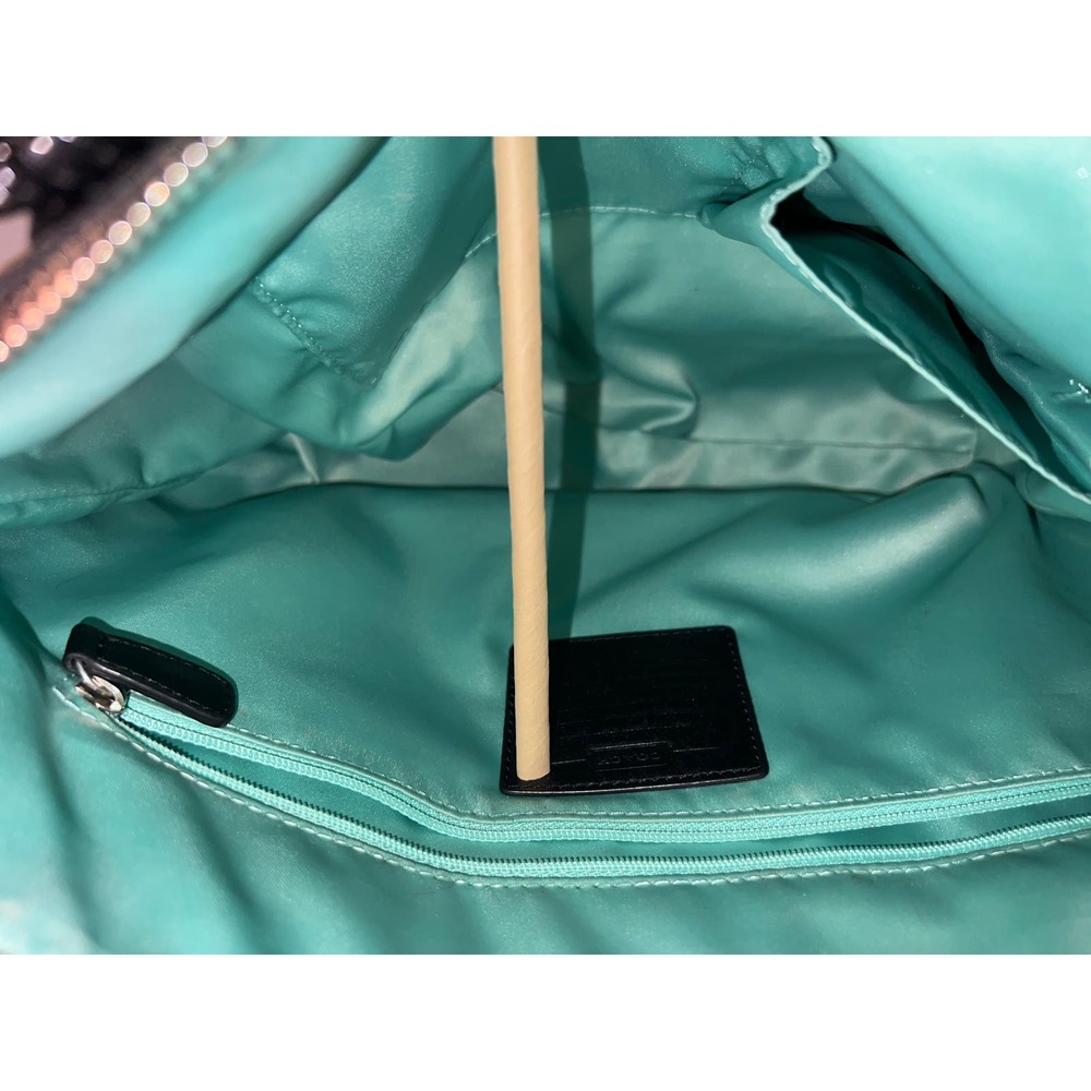 Coach black  Signature Small Tote # 23473 (See pictures) - Picture 3 of 12